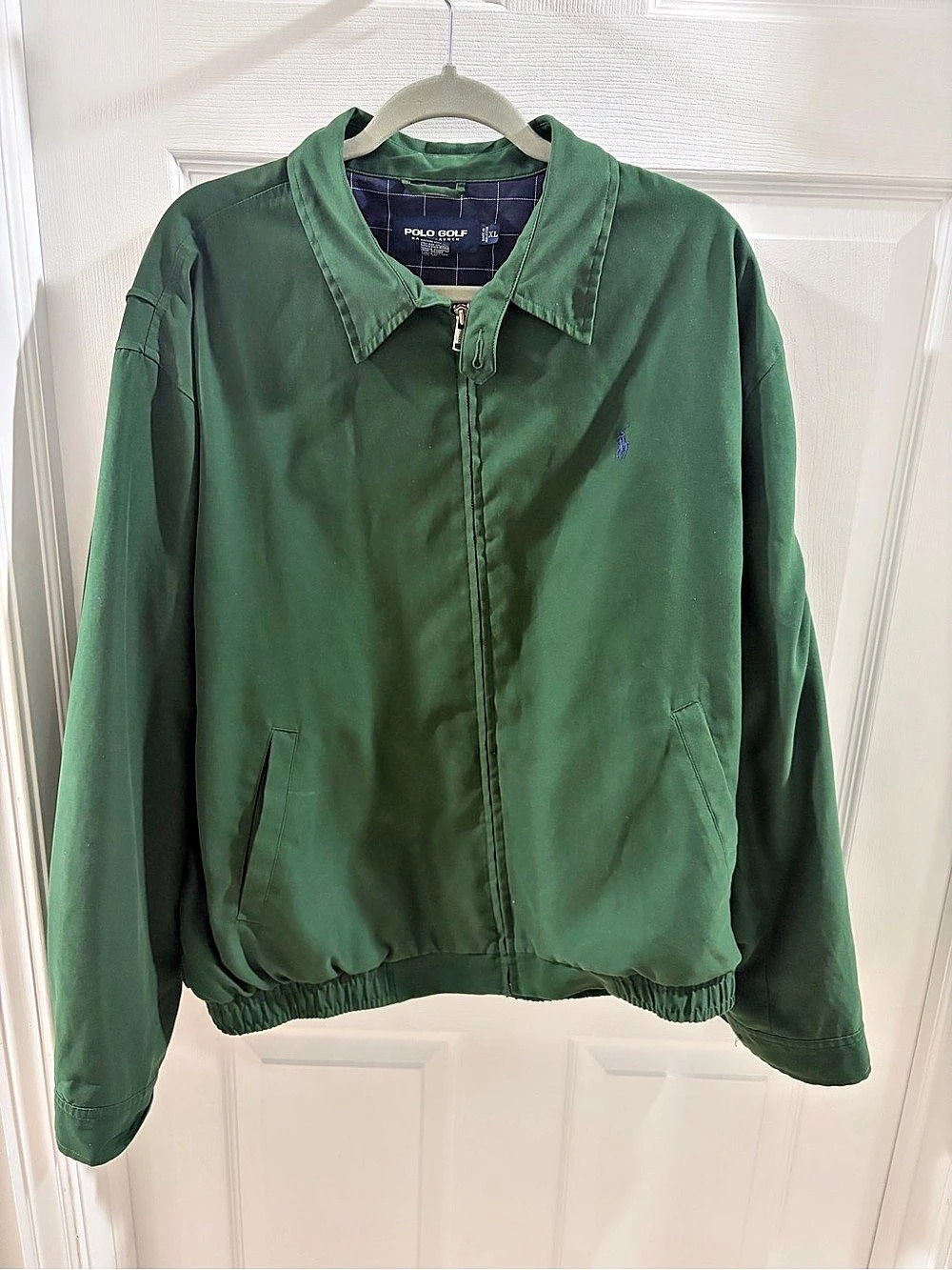 Polo Golf Green Lightweight Jacket Size XL